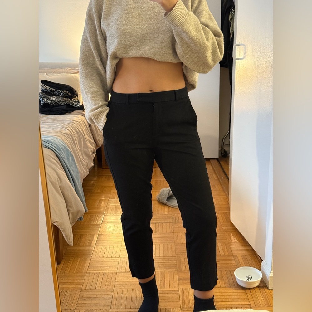 Marks & Spencer Black Ankle Pants